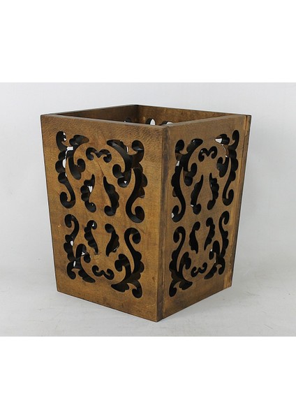 Eskitme Ahşap Oymalı Kova 23 x x 23 x 27 cm . fiyatları