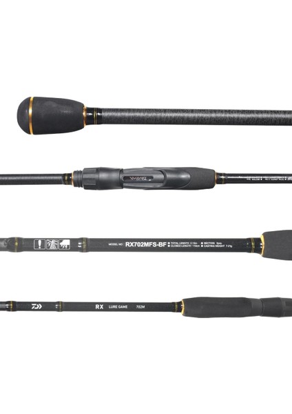 Rx Lure Game 183cm 5-14gr 2 Parça Olta Kamışı