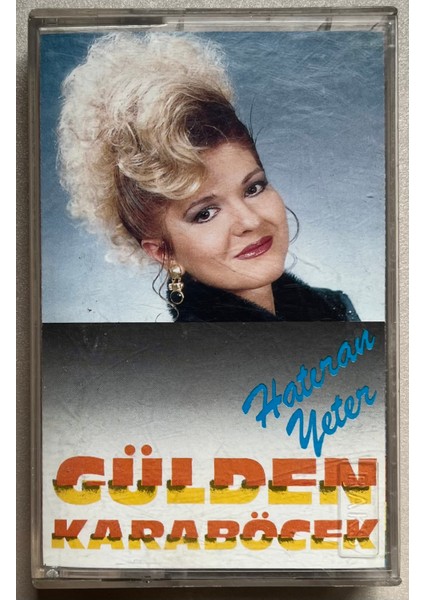 Gülden Karaböcek Hatıran Yeter Kaset (Orjnal 1990 Dönem Baskı Kaset)