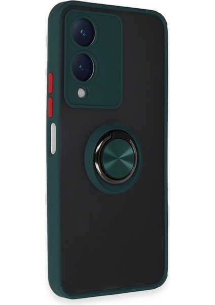 Vivo Y17S Kılıf Buzlu Yüzüklü Standlı Kapak A++ Zipax-Az-Mnty fiyatları