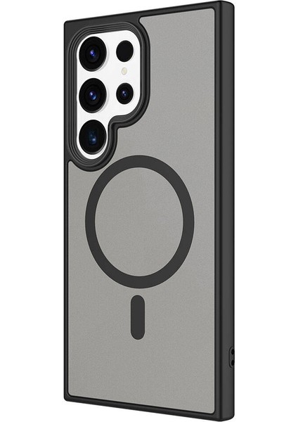 Samsung Galaxy S23 Ultra Kılıf Mat Arka Yüzey Wireless Şarj Özellikli Zr-Flet fiyatları