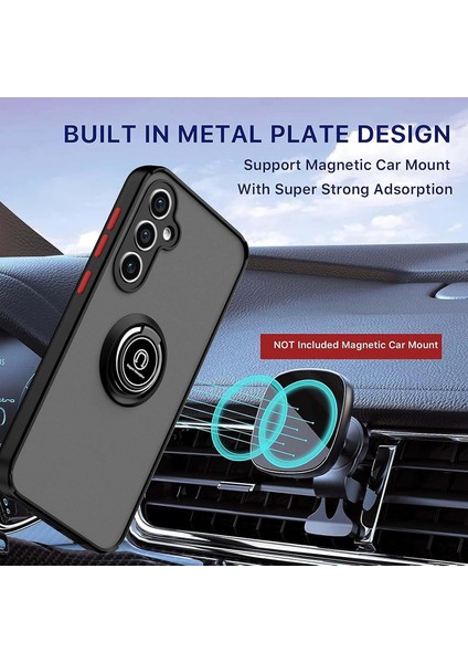 Samsung Galaxy M15 Kılıf Buzlu Yüzüklü Standlı Kapak A++ Zipax-Az-Mnty fiyatları