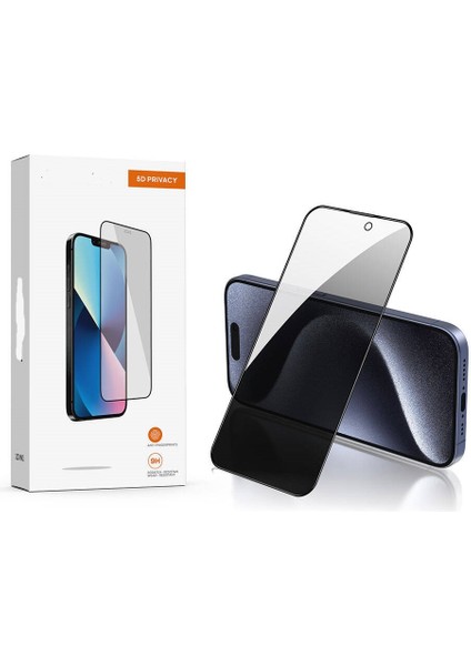 Apple iPhone 15 Pro Max 5d Privacy Cam Ekran Koruyucu fiyatları