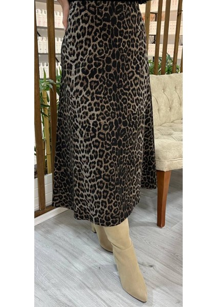 Leopar Midi Boy Etek indirimleri
