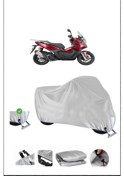 Kanuni Seha 250 Için Kilit Uyumlu Motosiklet Branda, Güvenli, Su Geçirmez Dayanıklı Kumaş