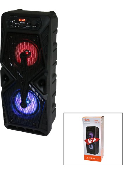 Sd/usb/fm/aux Girişli Şarjlı Bluetooth Speaker 2200W DU-SP109