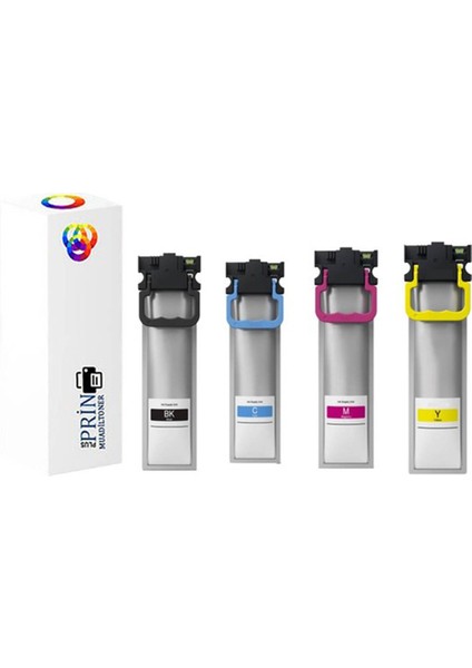 Epson T05A100-C13T05A100-C13T05A200-C13T05A300-C13T05A400 /epson Workforce Pro WF-C879RDTWF Muadil Kartuş Seti