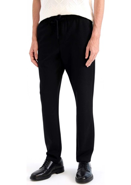 Beli Bağcıklı Cepli Düz Paça Basic Jogger Pantolon modelleri