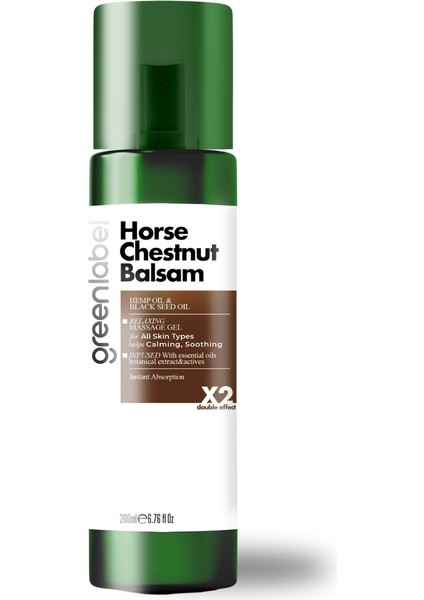 Greenlabel At Kestanesi Ekstraktlı Jel 200 Ml.