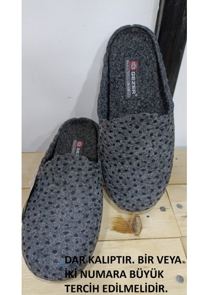 Kadın Kışlık Çıkarabilir Keçe Rahat Taban Ev Bahçe Terliği modelleri