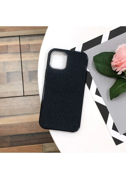 Apple iPhone 13 Pro Kılıf Parlak Simli Muhteşem Görünüm, Sert ve Dayanıklı Iki Katmanlı Ultra Koruma Sert Silikon
