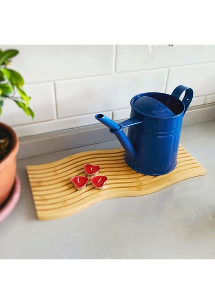 Bambu Çizgili Dikdörtgen Sunumluk Ve Servis Tahtası Çok Amaçlı Dekoratif 39 X 17 Cm fırsatları