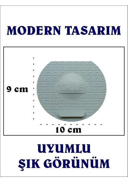 Lavabo Kötü Koku Giderici Önleyici Silikon Mat - Sızdırmaz Lavabo Tıkacı - Lavabo Tıpası Evye Kapağı - Böcek Önleyici Kapak - GRİ