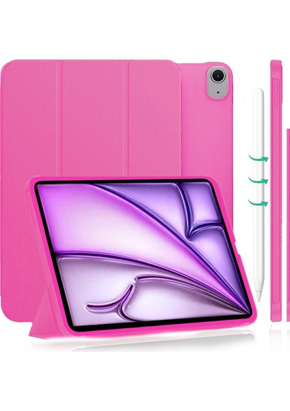 iPad Air 11 / Air 4 5 6 2020 2022 2024 Kılıf Kapaklı Standlı Uyku Modlu Smart Mıknatıslı Kapak
