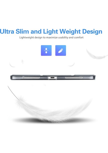 Apple iPad Air 11 / Air 4 5 6 10.9 2020 2022 2024 Kılıf Kapaklı Standlı Uyku Modlu Smart Mıknatıslı Kapak