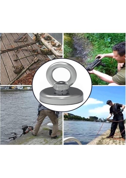 36 mm Neodyum Pot Magnet Fishing Çok Güçlü Kurtarma Mıknatısı fırsatları