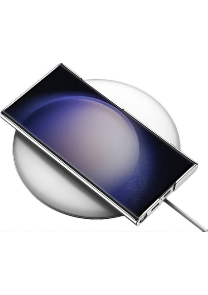 Galaxy S24 Ultra Kılıf Kamera Korumalı Şeffaf Dikey Standlı Ays Kapak indirimleri
