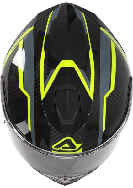 Tarmak Carbon Kask Siyah Sarı