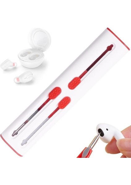 Airpods 1.2.3.4.nesil Airpods Pro / Pro 2. Nesil Uyumlu 3 In 1 Temizleme Kiti