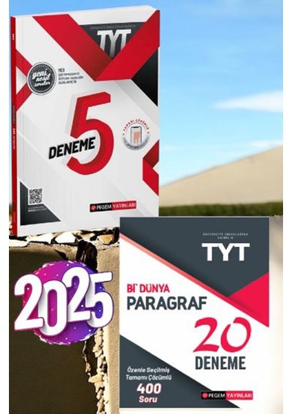 2025 Tyt Tamamı Çözümlü 5 Deneme Sınavı- 2025 Tyt Bi Dünya Paragraf 20 Deneme