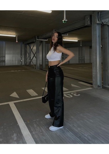 Butik Nis Mat Deri Palazzo Jeans