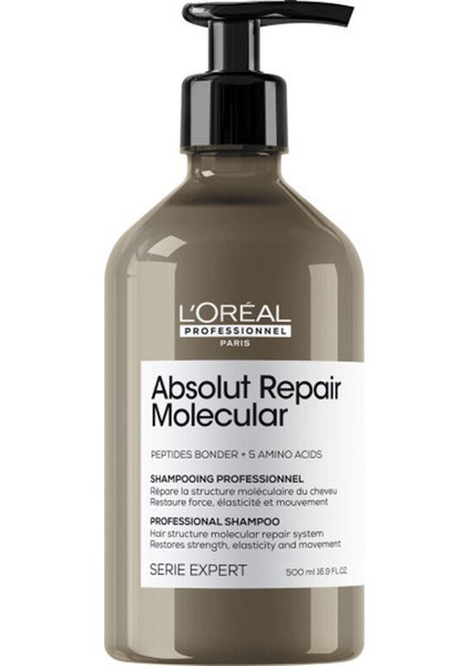 Absolut Repair Molecular Yıpranmış Saçlar Için Şampuan 500 ml