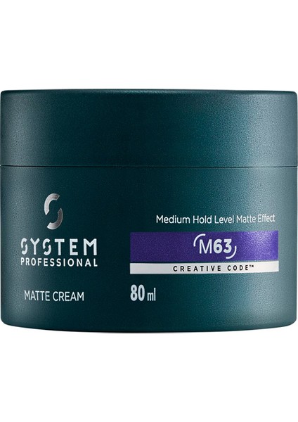 Man M63 Matte Cream Dokulandırıcı Mat Krem 80ML