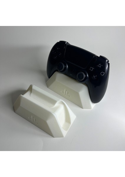 Beyaz Ps5 Play Station 5 Dualsense uyuymlu joystick Kol Standı - Modern ve Şık 3D Pla Baskı fiyatları