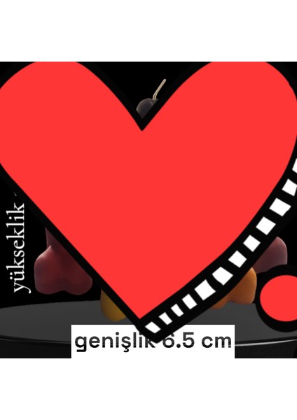 Dogal Dekoratif Kokulu Dik Modeli 4 Aded Soyawax Mum