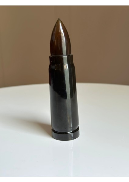 Katalin Malzeme Mermi Model Obje Kehribar Hediye Masa Üstü Hediyelik Erkek