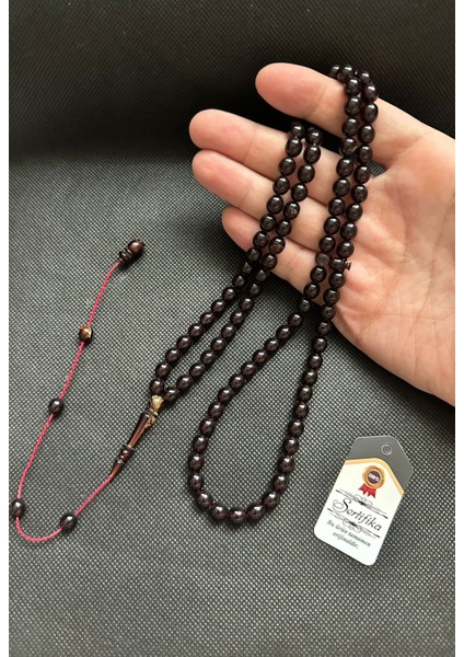 Sıkma Kehribar 99 Luk Namaz Tesbihi, Dua Tanesi, Zikir Tesbihi Hediye Sertifikalı