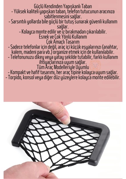 Araç Organizer Fileli Ceplik 721208