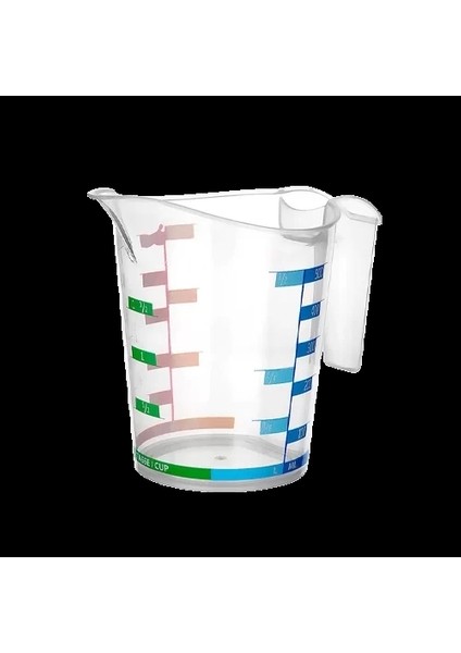 Ölçü Kabı Dereceli Renkli 500ML