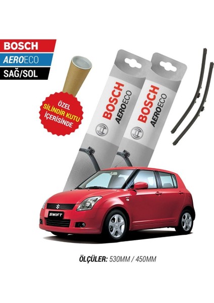 Suzuki Swift 2006 Silecek Takımı Aeroeco