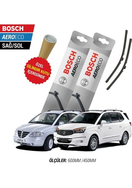 Ssangyong Rodius 2006 Silecek Takımı Aeroeco
