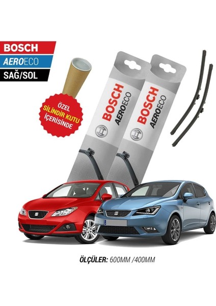 Seat Ibiza 2014 Silecek Takımı Bosch Aeroeco