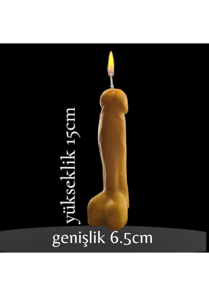 Dogal Dekoratif Kokulu Dik Modeli 5 Aded Soyawax Mum