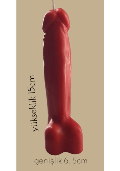Dogal Dekoratif Kokulu Dik Modeli 5 Aded Soyawax Mum