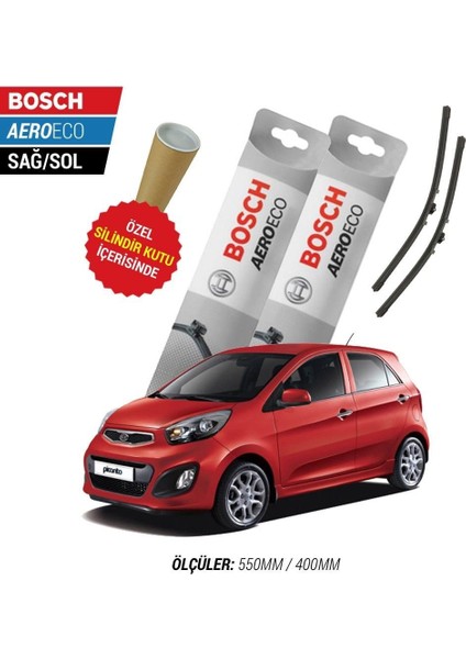 Kia Picanto 2015 Silecek Takımı Aeroeco