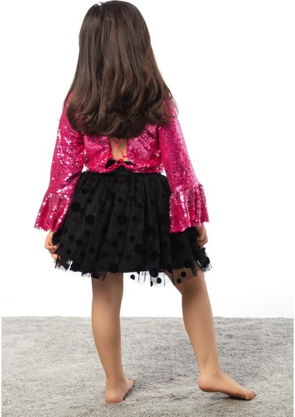 Belinda Siyah, Süet Puantiyeli Etek fırsatları