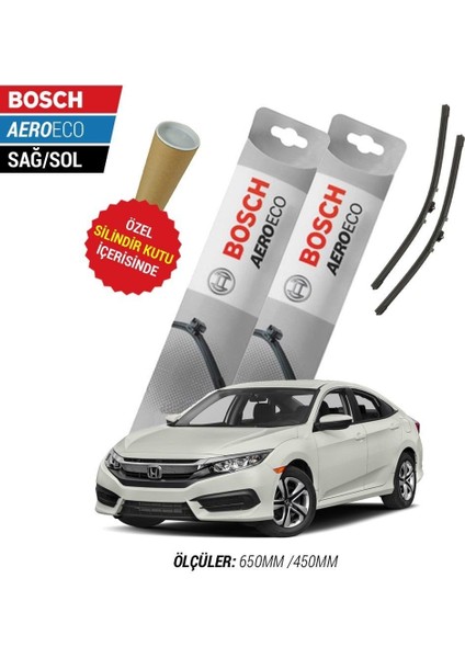 Honda Civic Fc5 2020 Silecek Takımı Aeroeco