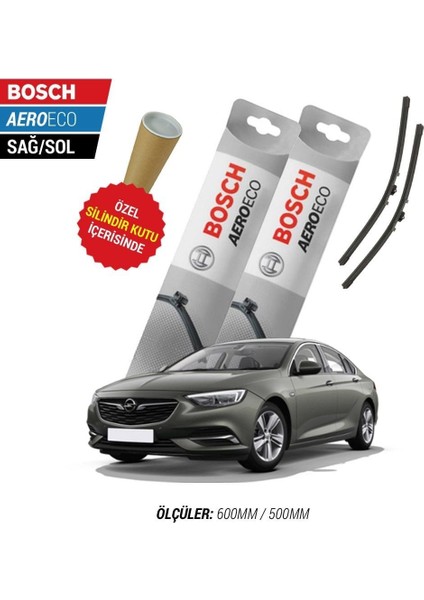 Opel Insignia 2018 Silecek Takımı Bosch Aeroeco