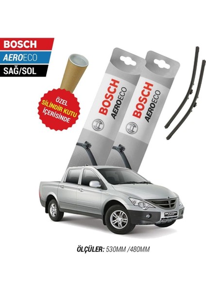 Ssangyong Actyon Sports 2010 Silecek Takımı Aeroeco