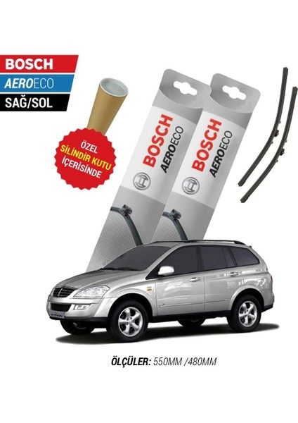 Ssangyong Kyron 2008 Silecek Takımı Aeroeco