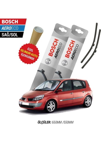 Renault Scenic 2006 Silecek Takımı Aeroeco