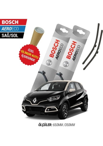 Renault Captur 2013 Silecek Takımı Aeroeco