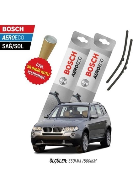 Bmw X3 E83 2007 Silecek Takımı Aeroeco