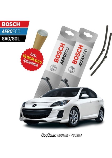 Mazda 3 2009 Silecek Takımı Aeroeco