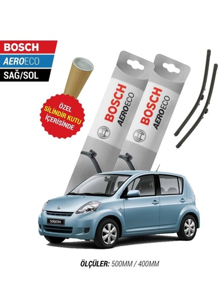 Daihatsu Sirion 2005 Silecek Takımı Aeroeco