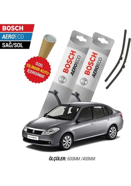 Renault Symbo 2011 Silecek Takımı Bosch Aeroeco